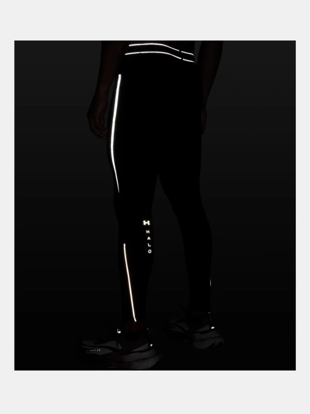 Men's Brown Athletic Pants with Side Stripe - Picture 6 of 7